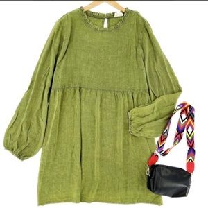 Olive Midi Dress